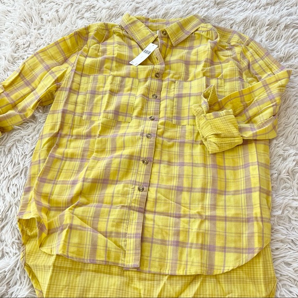 Anthropologie Seen Worn Kept Romy Button Down Blouse Top Shirt 8 - Picture 3 of 9